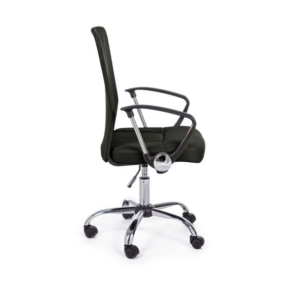 Fekete kárpitozott irodai szék Brisbane – Yes Everyday-image-2