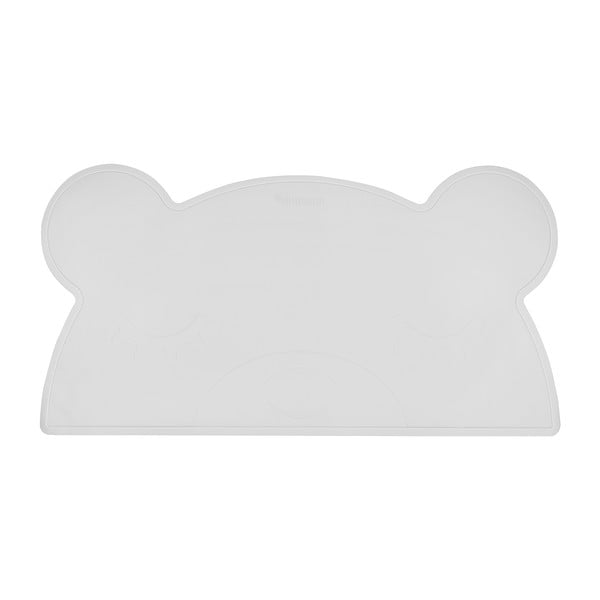 Bear világosszürke szilikon tányéralátét, 48 x 25 cm - Kindsgut