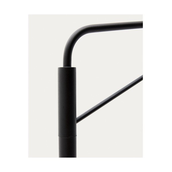 Fehér-fekete állólámpa üveg búrával (magasság 164 cm) Eilo – Kave Home-image-4