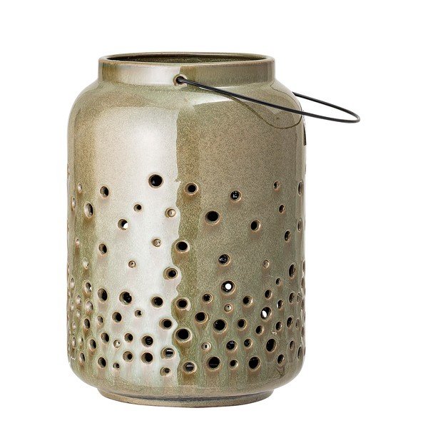 Wade zöld agyagkerámia lámpás, magasság 26,5 cm - Bloomingville-image-2