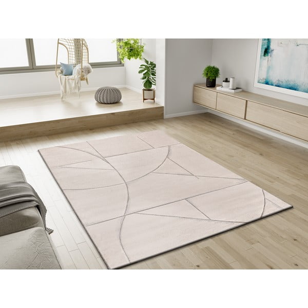 Krémszínű szőnyeg 80x150 cm Lena – Universal-image-1