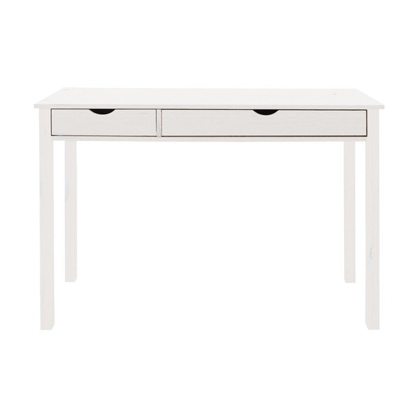 Gava fehér borovi fenyő íróasztal, hosszúság 100 cm - Støraa-image-2