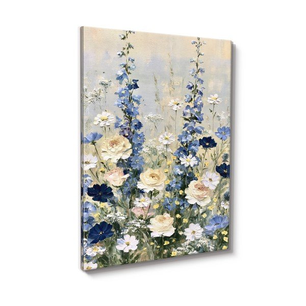 Nyomtatott vászon kép 60x80 cm Blue Meadow – Styler-image-3