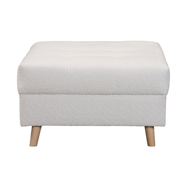 Fehér buklé puff Ariella – Ropez-image-3