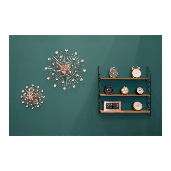 Mr. White ezüstszínű fém ébresztőóra - Karlsson-image-2