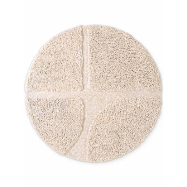 Krémszínű kézi szövésű kerek szőnyeg ø 160 cm Lambeth Jasper – Ted Baker