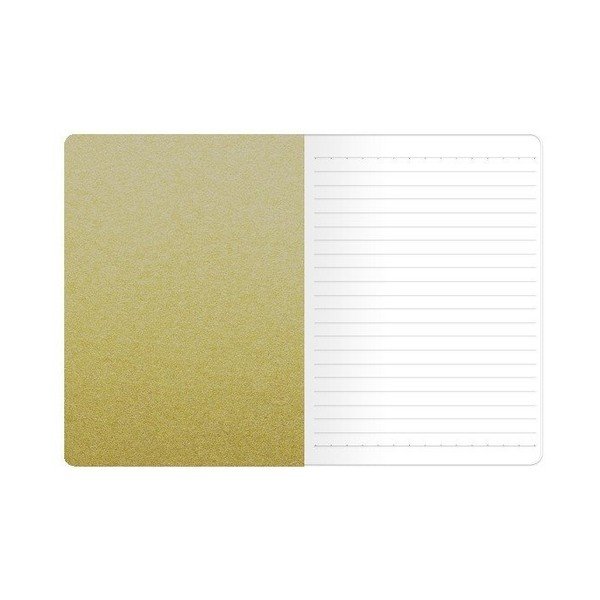 Fine Stripe Gold jegyzetfüzet, A6 - GO Stationery-image-1