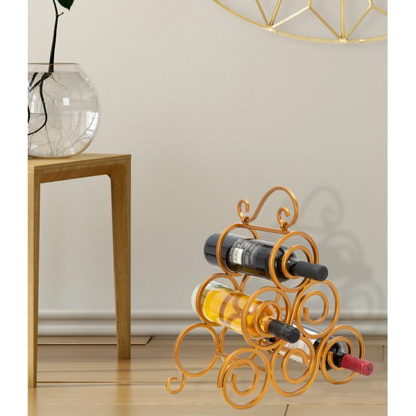Aranyszínű bortartó állvány - Mauro Ferretti-image-1