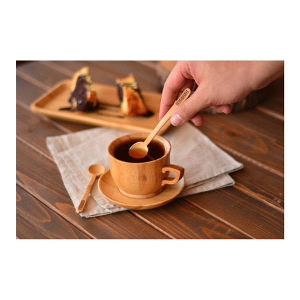 6 db bambusz teáskanál - Bambum-image-3