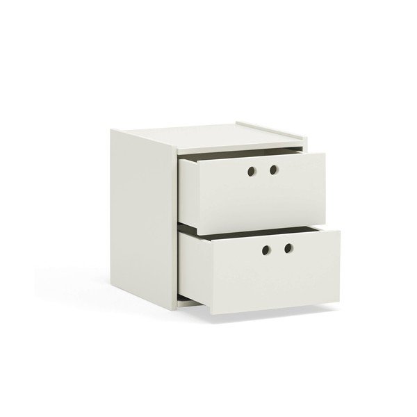 Krémszínű éjjeliszekrény Wally – Teulat-image-2