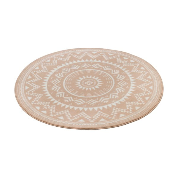 Bézs kerek szőnyeg ø 140 cm Valencia - Hanse Home-image-2