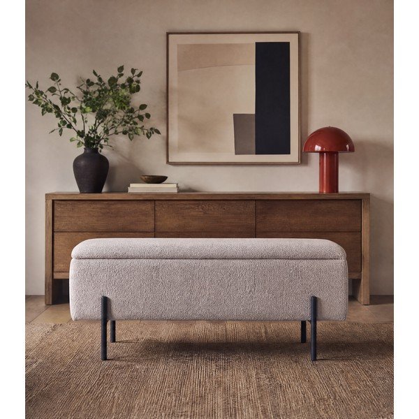 Bézs buklé pad Watford – House Nordic-image-3
