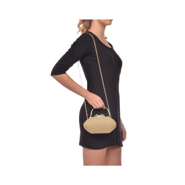 Kala Oro aranyszínű borítéktáska - Roberta M-image-4