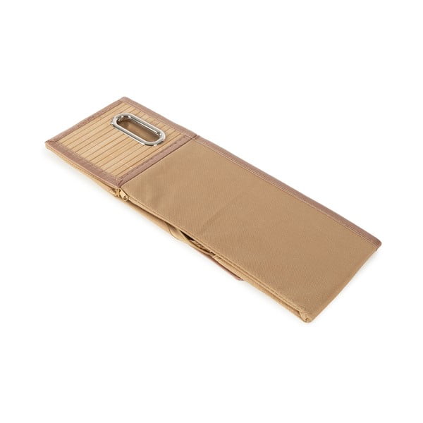 Natúr színű bambusz tárolódoboz 15x31x15 cm – Compactor-image-4