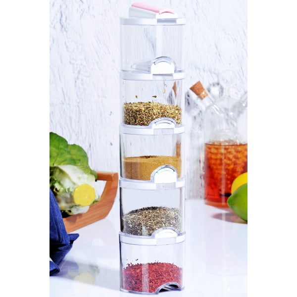 Fűszertartó készlet 5 db-os – Hermia-image-2