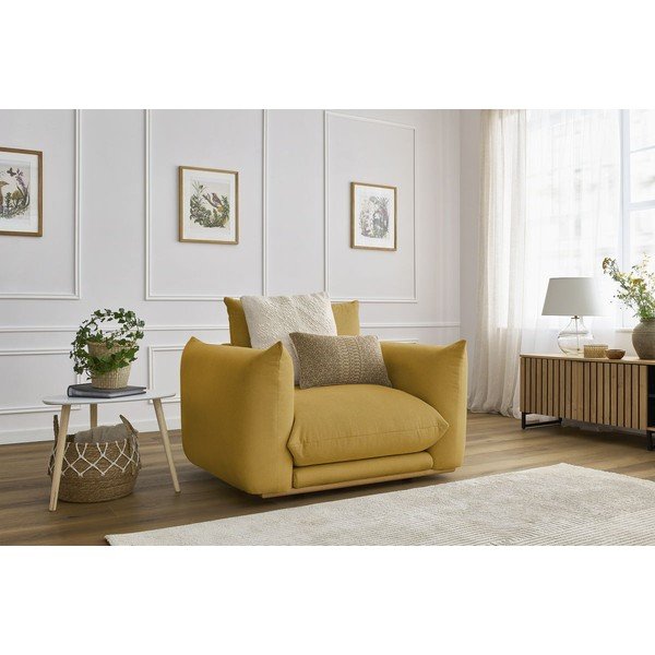 Sárga fotel Ernest – Bobochic Paris-image-1