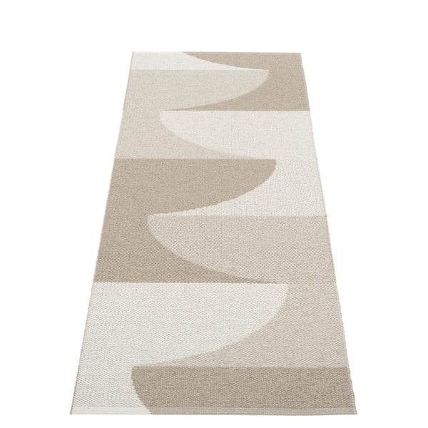 Bézs kültéri-beltéri futószőnyeg 70x180 cm Hill Dark Linen – Pappelina-image-2