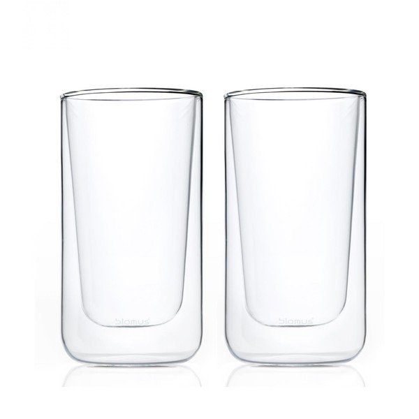 Duplafalú pohár szett 2 db-os 320 ml Nero – Blomus