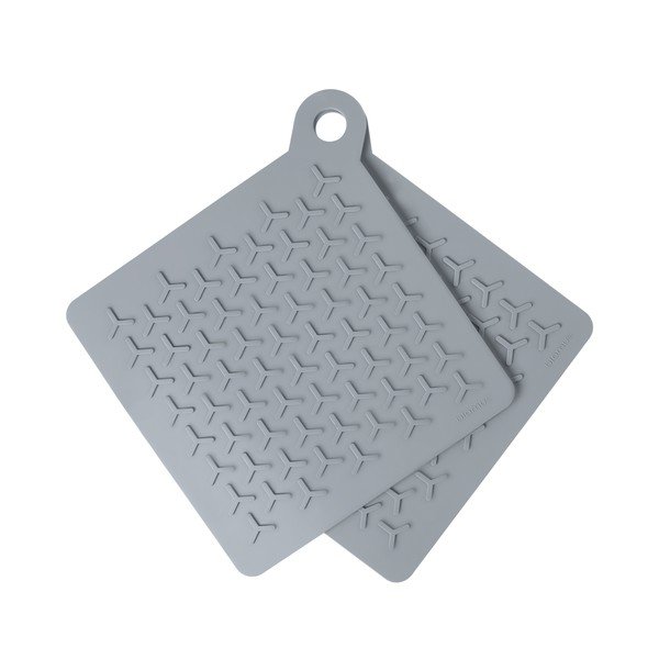 Nomad 2 db-os szürke szilikon edényfogó szett - Blomus-image-2