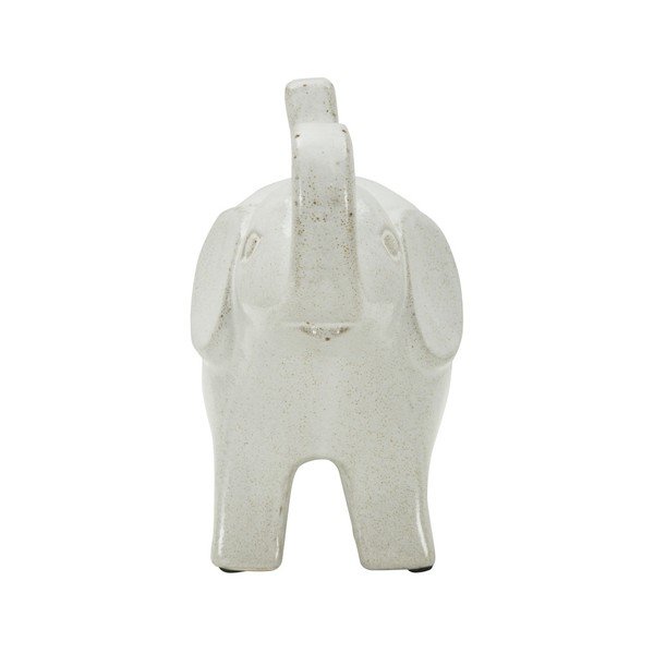 Elefante dekorációs kerámia szobrocska, magassága 23 cm - Mauro Ferretti-image-1