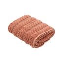 Terrakotta színű frottír pamut törölköző 50x90 cm Rune – Kave Home
