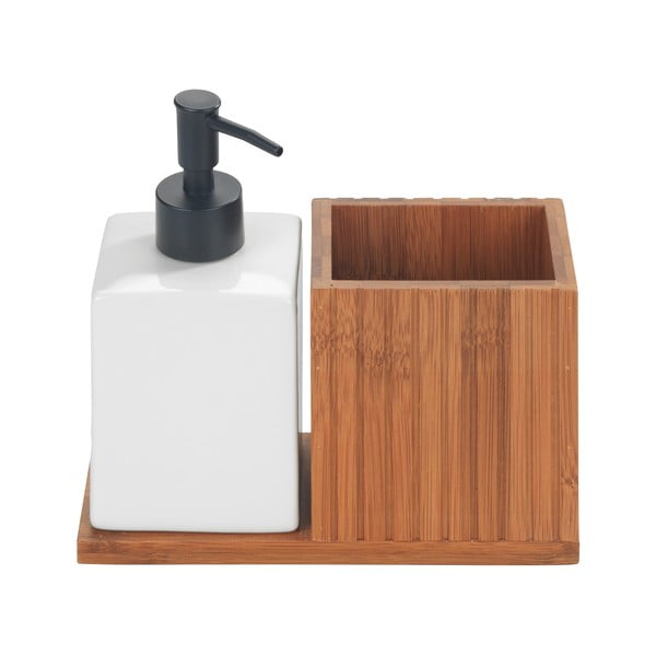 Natúr színű bambusz mosogatóeszköz tartó Mera – Wenko-image-3