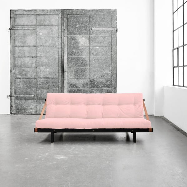 Jump Black/Pink Peonie kinyitható kanapéágy - Karup