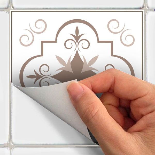 Ezeiza 15 részes dekoratív falmatrica szett, 10 x 10 cm - Ambiance-image-4