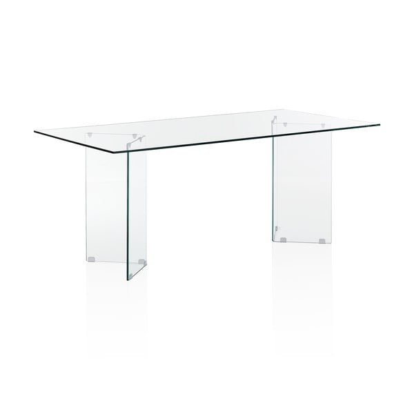 Üveg étkezőasztal 90x180 cm Kaya – Tomasucci
