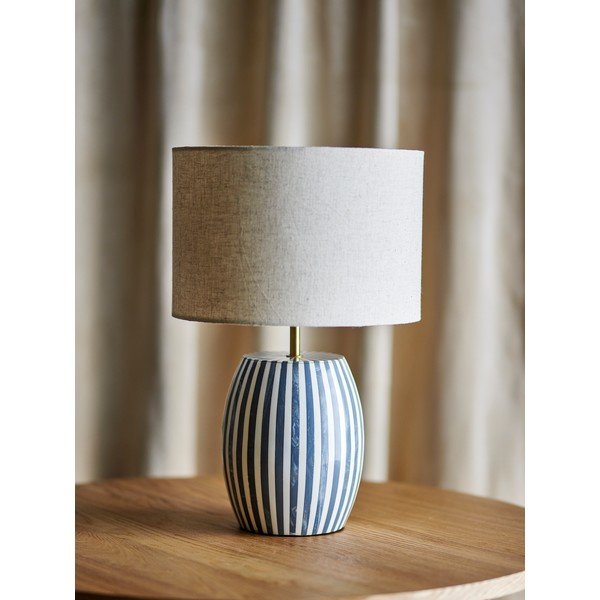 Fehér-szürke LED asztali lámpa (magasság 47 cm) Tali – Bloomingville-image-3