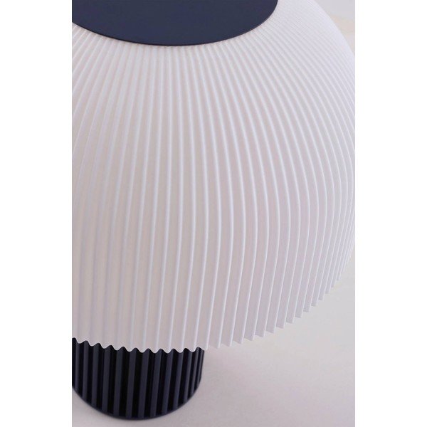 Fehér-kék műanyag asztali lámpa (magasság 29 cm) Maya – Jotex-image-4