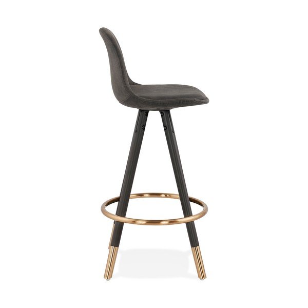 Bruce Mini szürke bárszék, ülésmagasság 65 cm - Kokoon-image-2