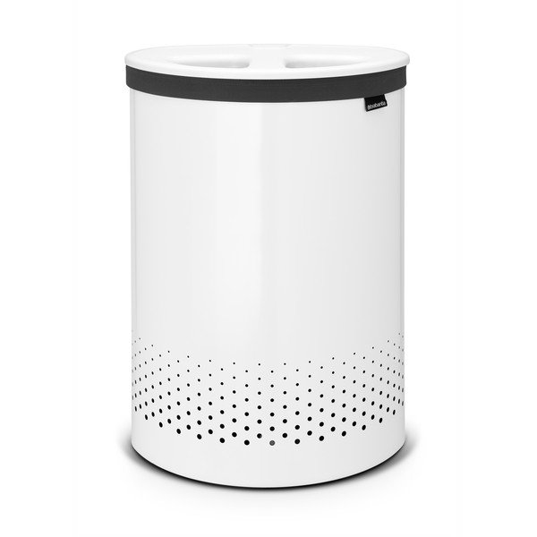 Selector fehér szennyestartó kosár, 55 l - Brabantia-image-2