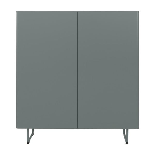 Zöld-szürke szekrény 120x131 cm Parma – Tenzo