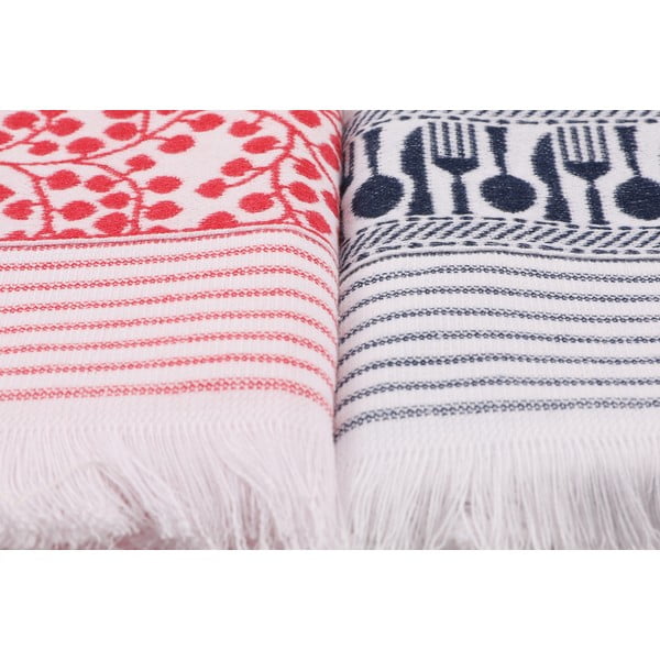 Pamut konyharuha szett 6 db-os 40x60 cm Pecete – Foutastic-image-4