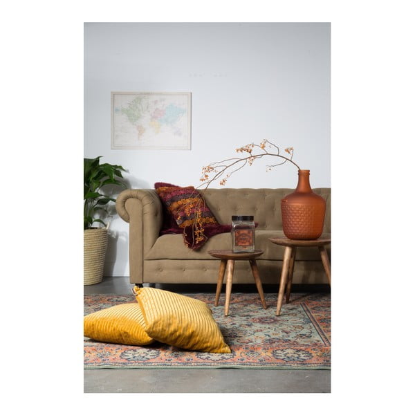 Ottava piros-narancssárga díszpárna, 45 x 45 cm - Dutchbone-image-4