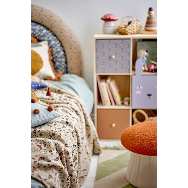 Natúr színű paulownia gyerek könyvespolc 55x89,5 cm Calle – Bloomingville Mini-image-4