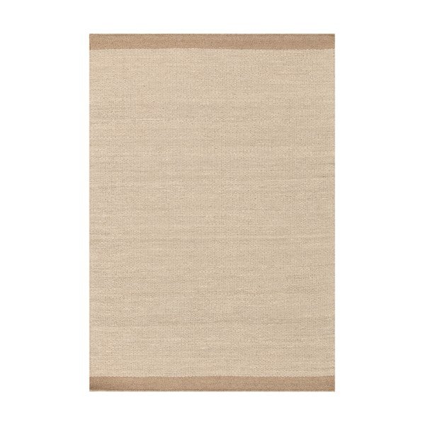 Bézs-krémszínű kézi szövésű gyapjú szőnyeg 120x170 cm Lima Sand – Asiatic Carpets