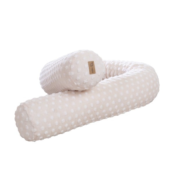 Bézs pamutkeverék rácsvédő 170 cm Frosty Almond – Roba-image-2