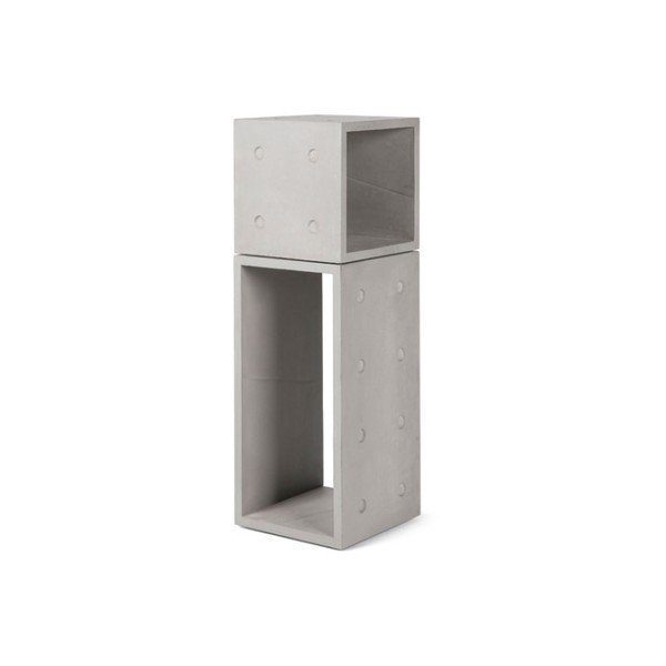 Dice 2 részes variálható beton könyvespolc - Lyon Béton-image-4
