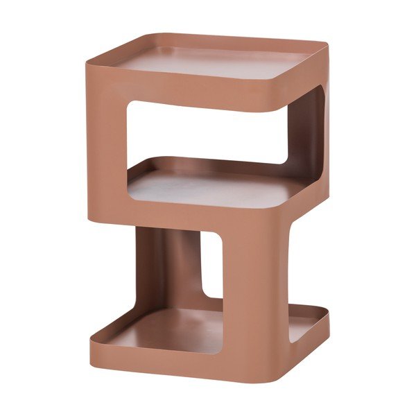 Fém tárolóasztal 35x35 cm Riv – WOOOD