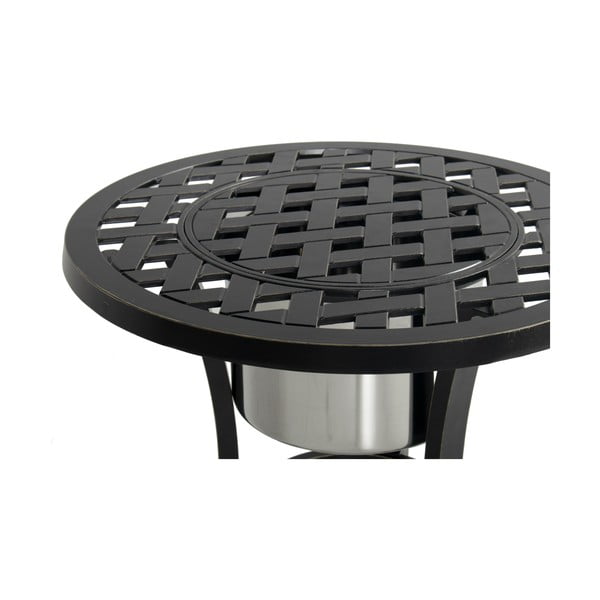 Alumínium kerek kerti tárolóasztal ø 54,5 cm Rosario – Hartman-image-2