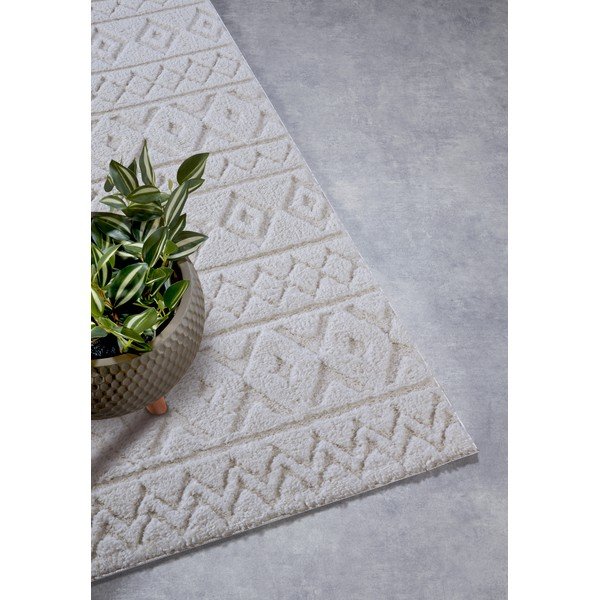 Krémszínű futószőnyeg 80x240 cm Itinerance Cream White – Elle Decoration-image-2