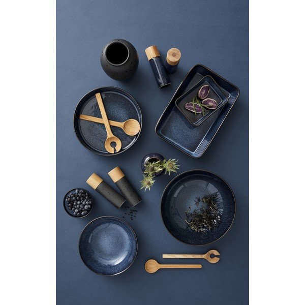 Sötétkék kerámia só- és borsőrlő szett 2 db-os Gastro Blue – Bitz-image-1