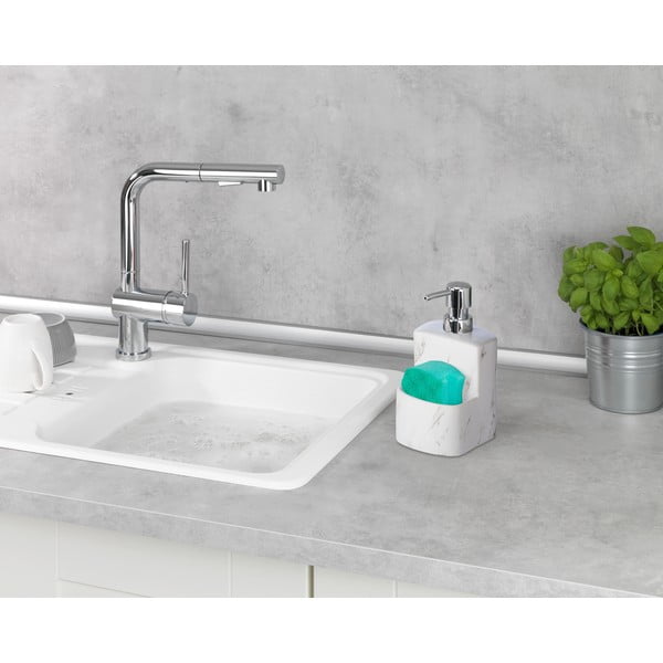 Festival Marble fehér kerámia szappanadagoló, 380 ml - Wenko-image-1