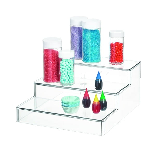 Átlátszó tárolódoboz, 26 x 29,2 x 12,7 cm - iDesign The Home Edit-image-3