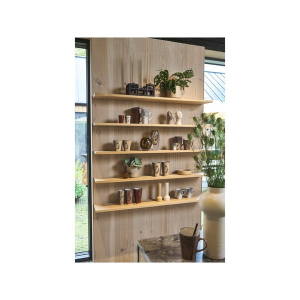 Piros agyagkerámia eszpresszó bögre szett 4 db-os 100 ml Hela – Villa Collection-image-3