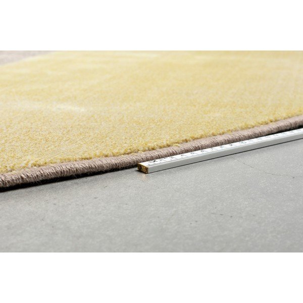 Hilton sárga-szürke szőnyeg, ø 240 cm - Zuiver-image-2