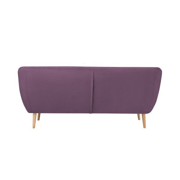 Sardaigne lila bársony kanapé, 188 cm - Mazzini Sofas-image-3