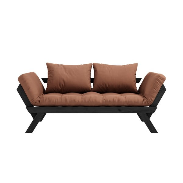 Bebop Black/Clay Brown variálható kanapé - Karup Design